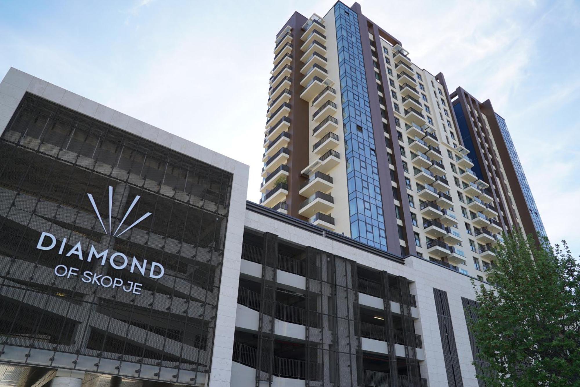 Diamond 72 Apartment , Skopje City - Center, Diamond Residences, Free Parking Екстер'єр фото